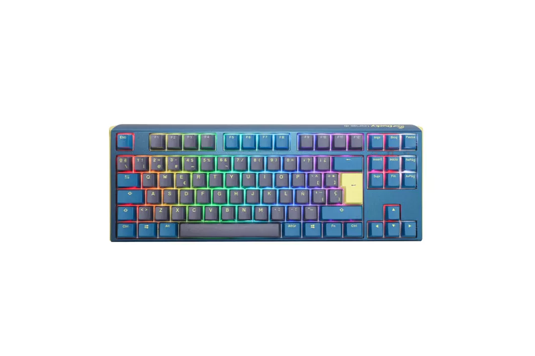 Teclado Ducky One 3 Daybreak TKL Hot-Swap RGB MX-Clear