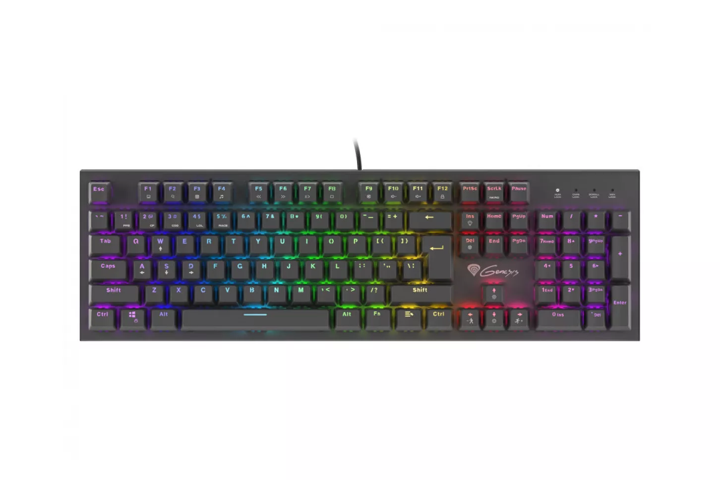 Teclado Genesis Thor 300 Red Switch