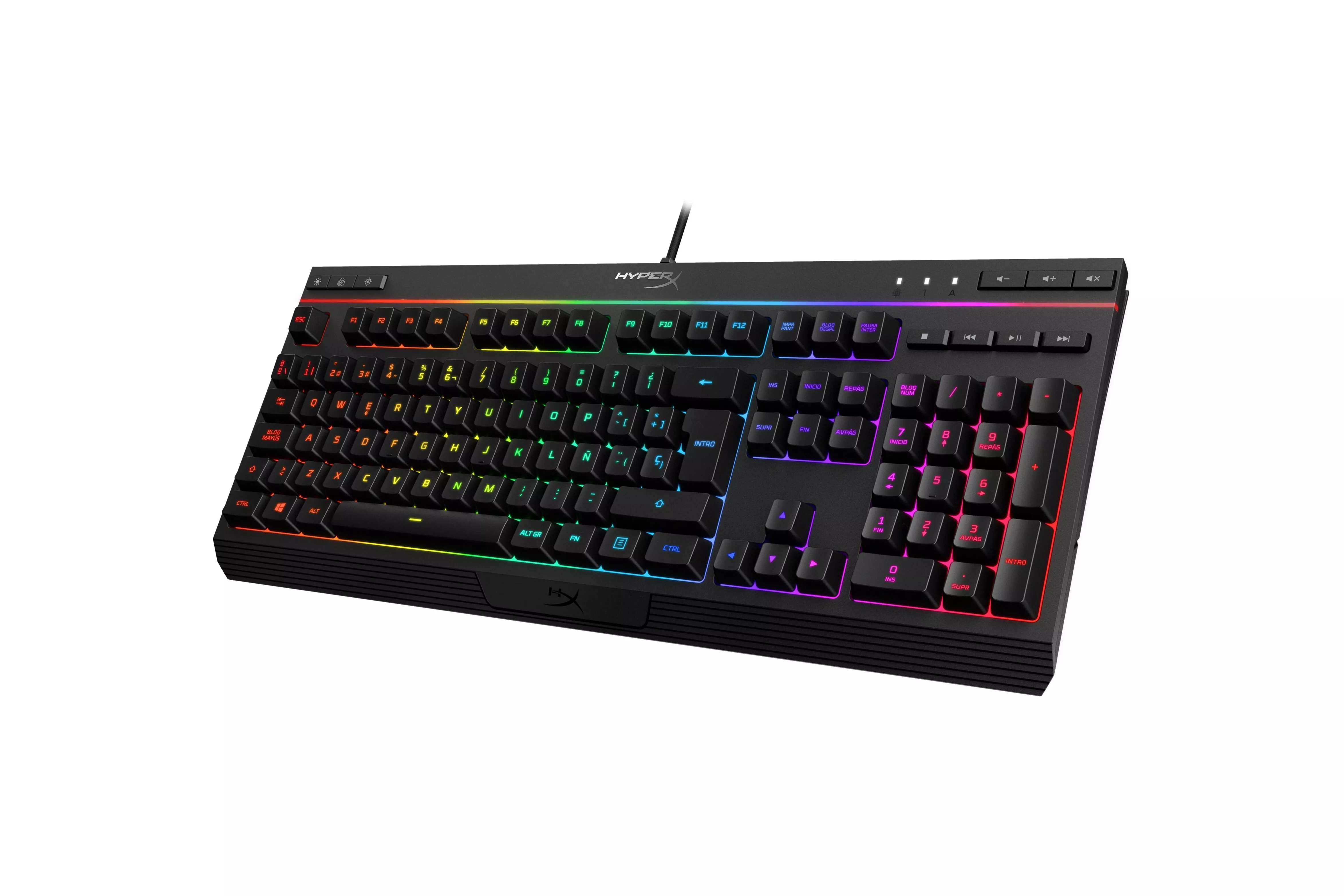 Teclado HyperX Alloy Core ISO-ES RGB Negro