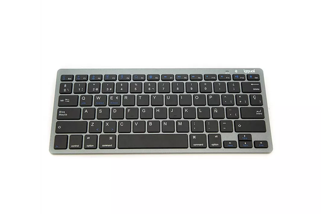 Teclado iggual Slim TKL-BT ISO-ES Wireless Negro
