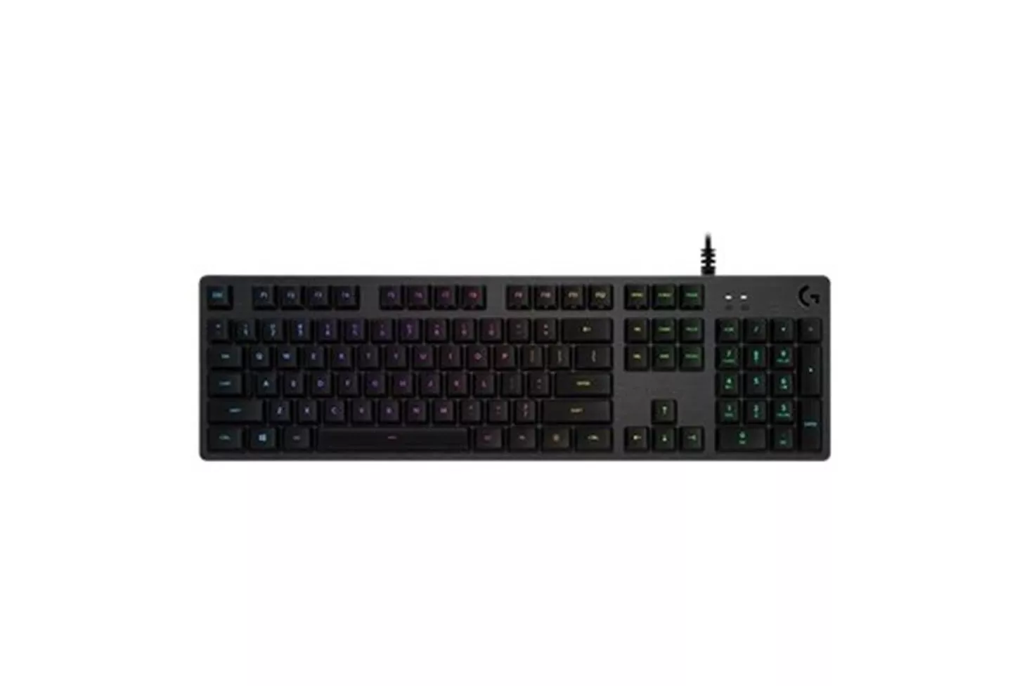 Teclado Logitech G512 CARBON Gaming RGB Switch GX Brown Negro