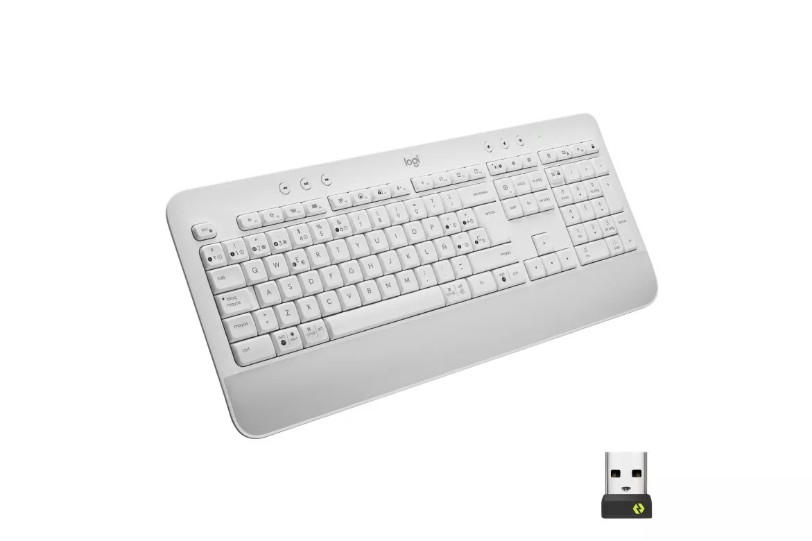 Teclado Logitech Signature K650 USB Bluetooth Blanco