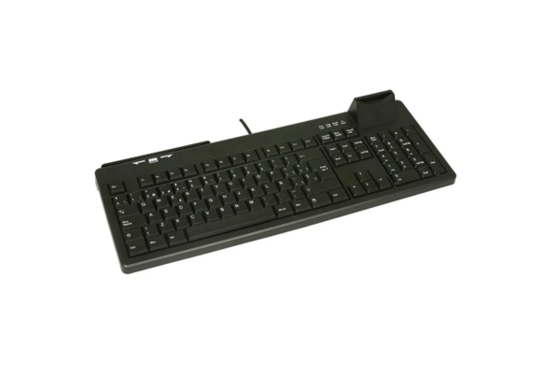 Teclado Active Key BA-8820S-U-B/SP ISO-ES Lector Banda Magnética Negro