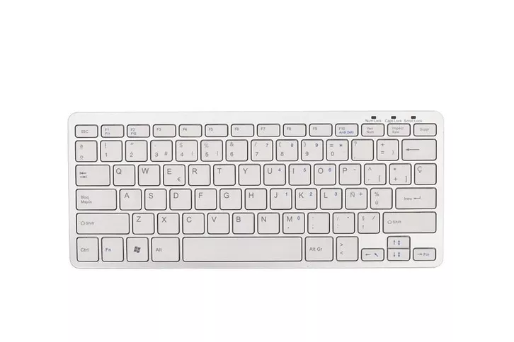 Teclado para Mac y Windows Bluestork Bluetooth Blanco