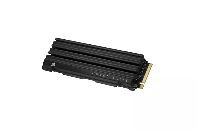 Disco Duro M.2 Corsair MP600 Elite 4TB PCIe Gen4 x4 NVMe SSD Con Disipador