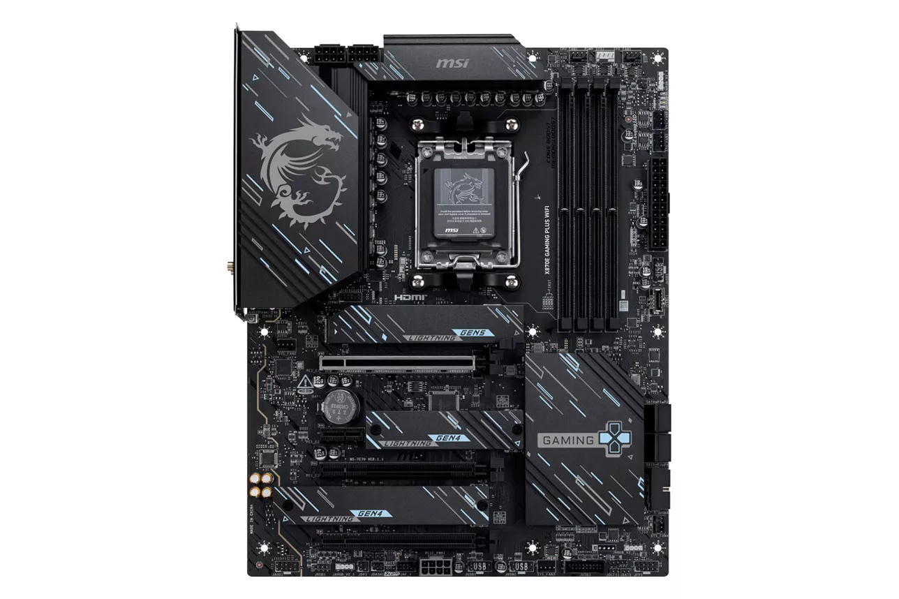 Placa Base MSI X870E GAMING PLUS WIFI Socket AM5