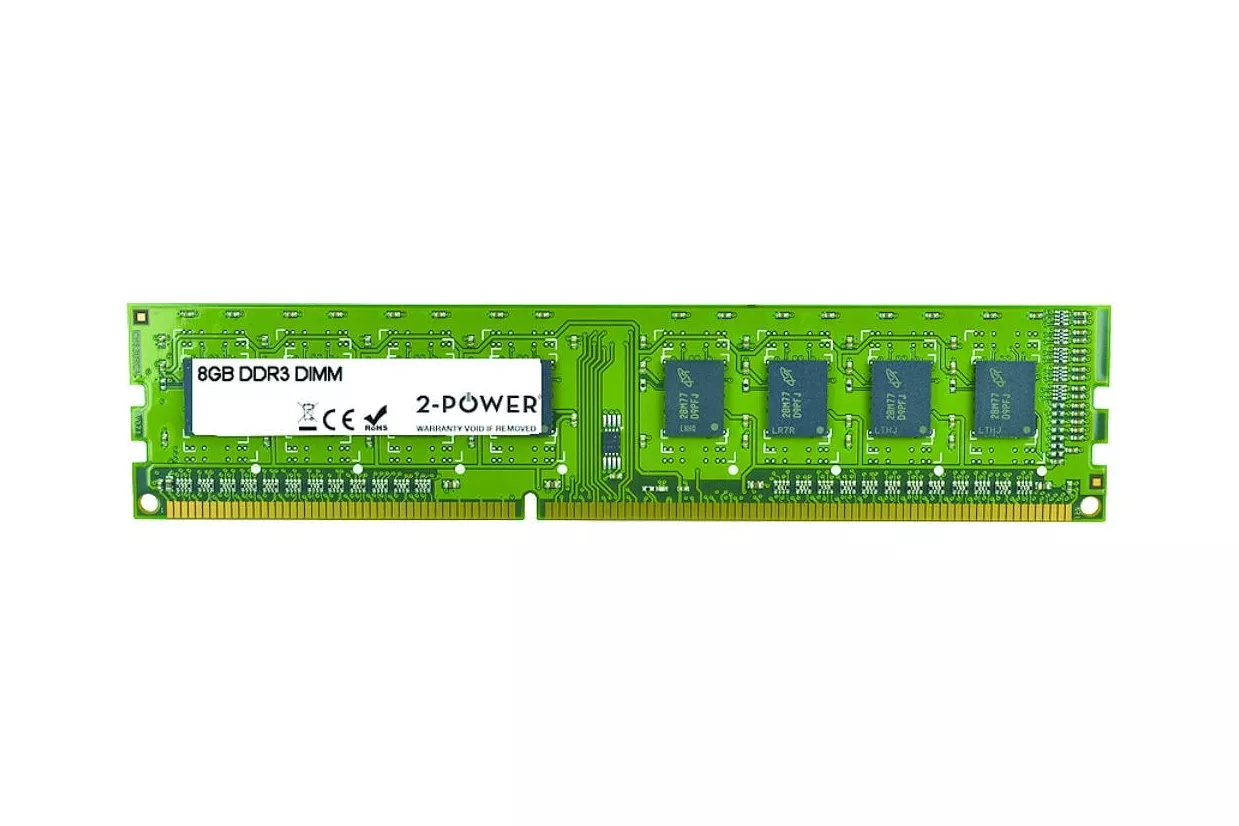 2-Power MEM0304A RAM 8GB DDR3 MultiSpeed 1066/1333/1600MHz PC/Servidor DIMM