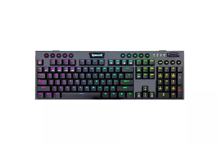 Teclado Redragon HORUS Gaming Wireless RGB Red Switch Negro