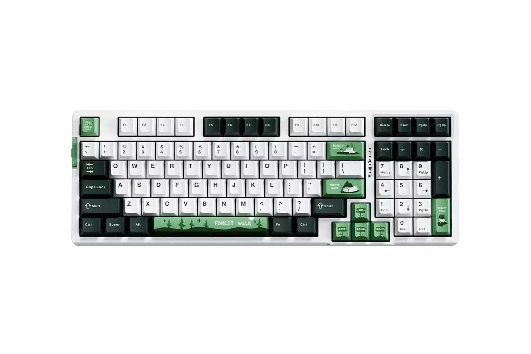 Teclado VGN V98Pro V2 ANSI RGB Hot-swappable Kailh Blueberry Ice Cream Switch