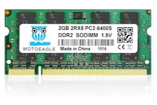 Memoria RAM QNAP 2GB DDR2 800MHz SODIMM PC2-6400