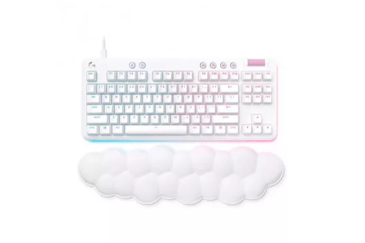 Logitech G713 TKL Blanco Linear - Teclado gaming mecánico