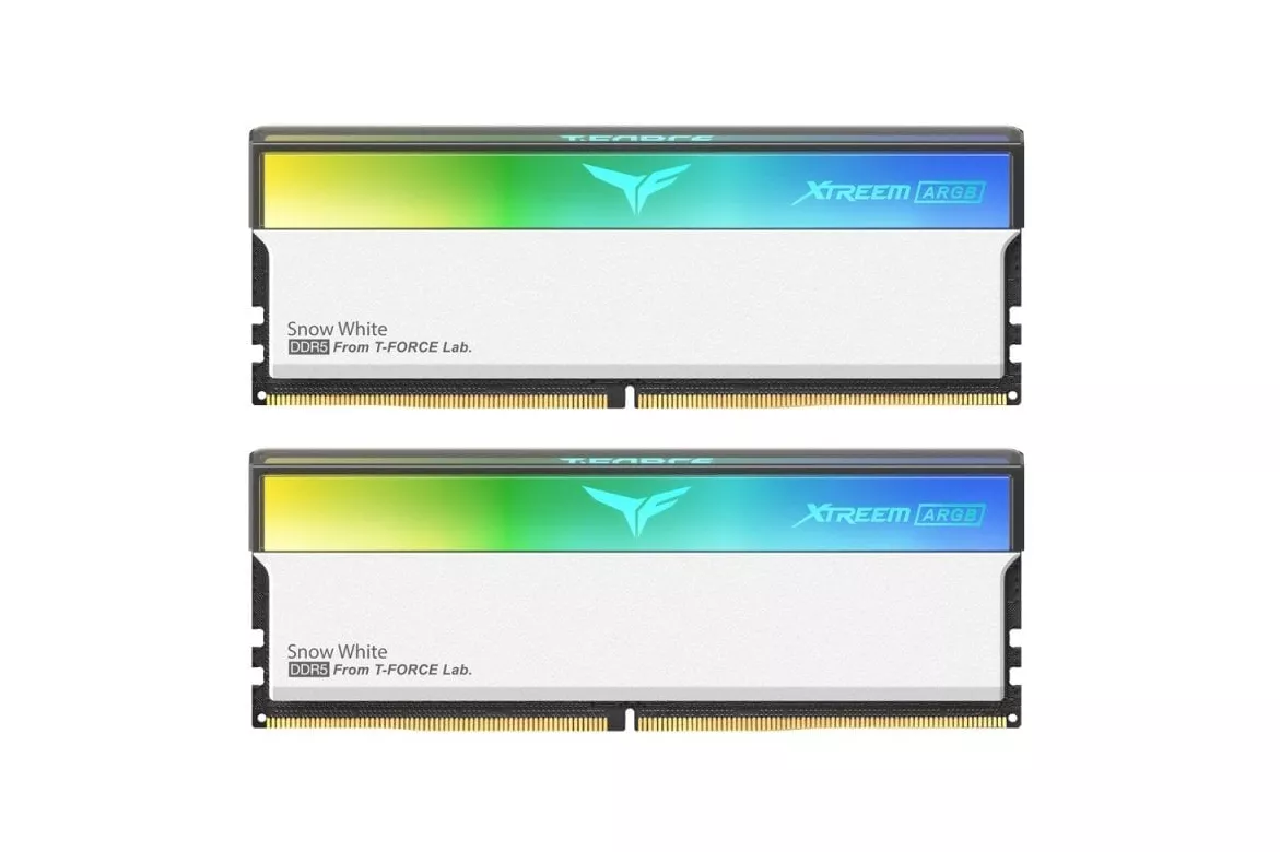 Team Group T-FORCE XTREEM ARGB DDR5 7200MHz 48GB 2x24GB CL34 Intel XMP 3.0 Blanca