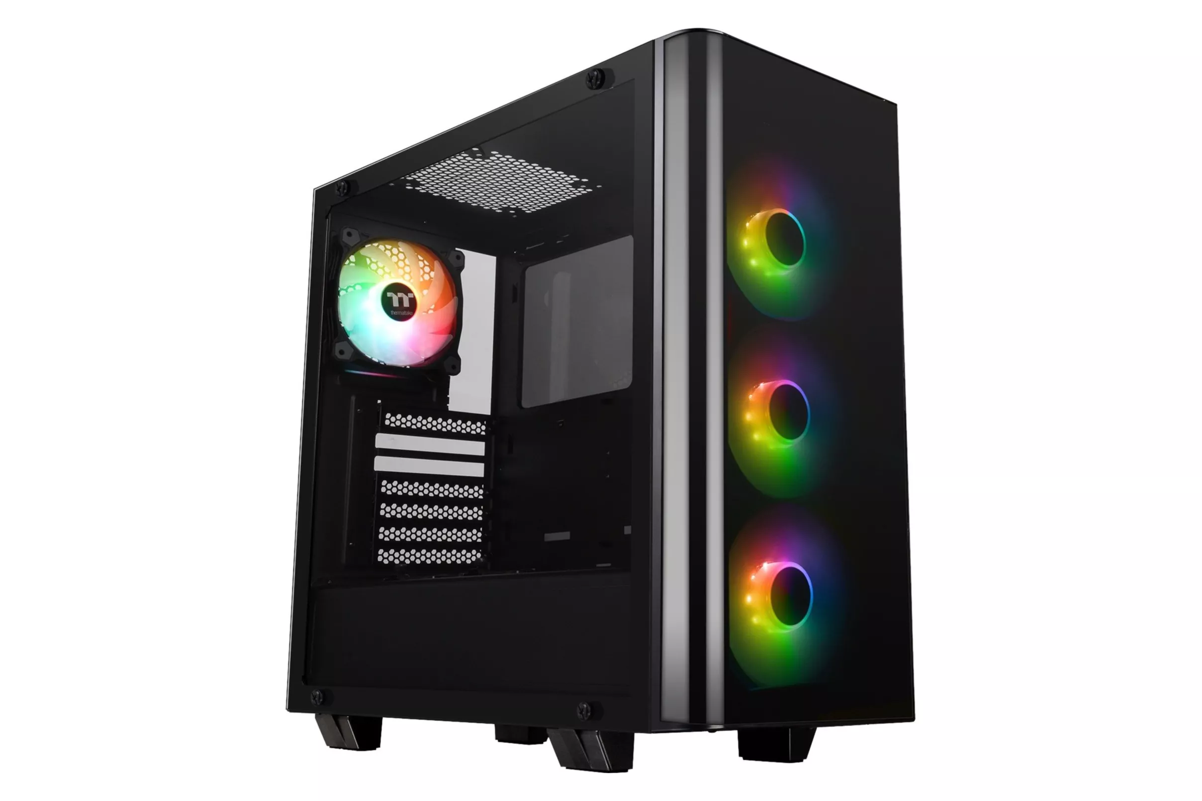 View 21 TG RGB Plus Midi Tower Negro, Cajas de torre