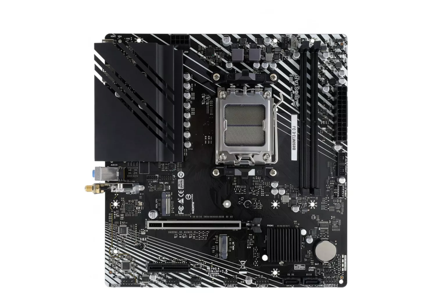 B850MT2E DJ, Placa base