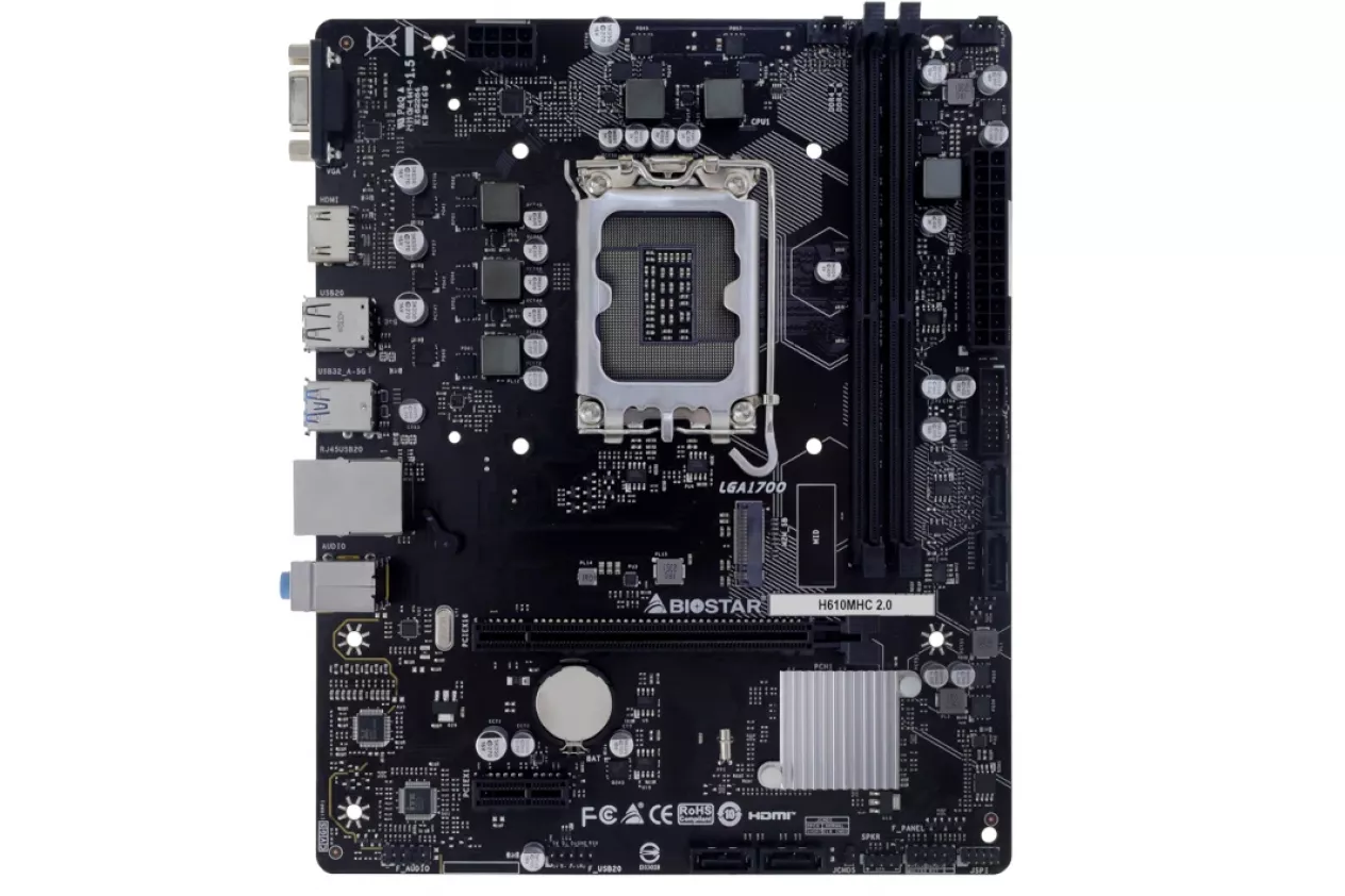 Biostar Placa Base H610MHC 2.0 DDR4 mATX LGA1700