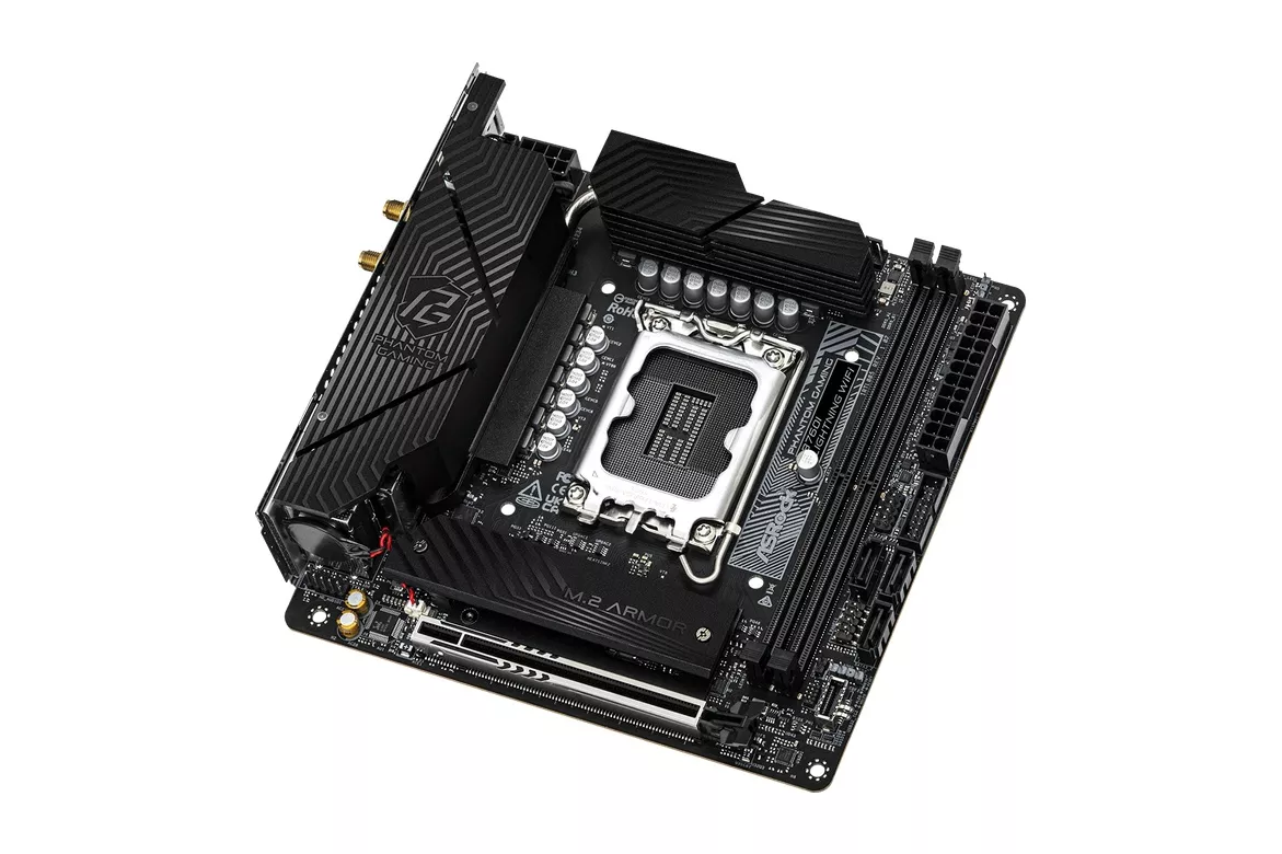 Placa Base ASRock Phantom Gaming B760I Lightning WIFI Socket 1700
