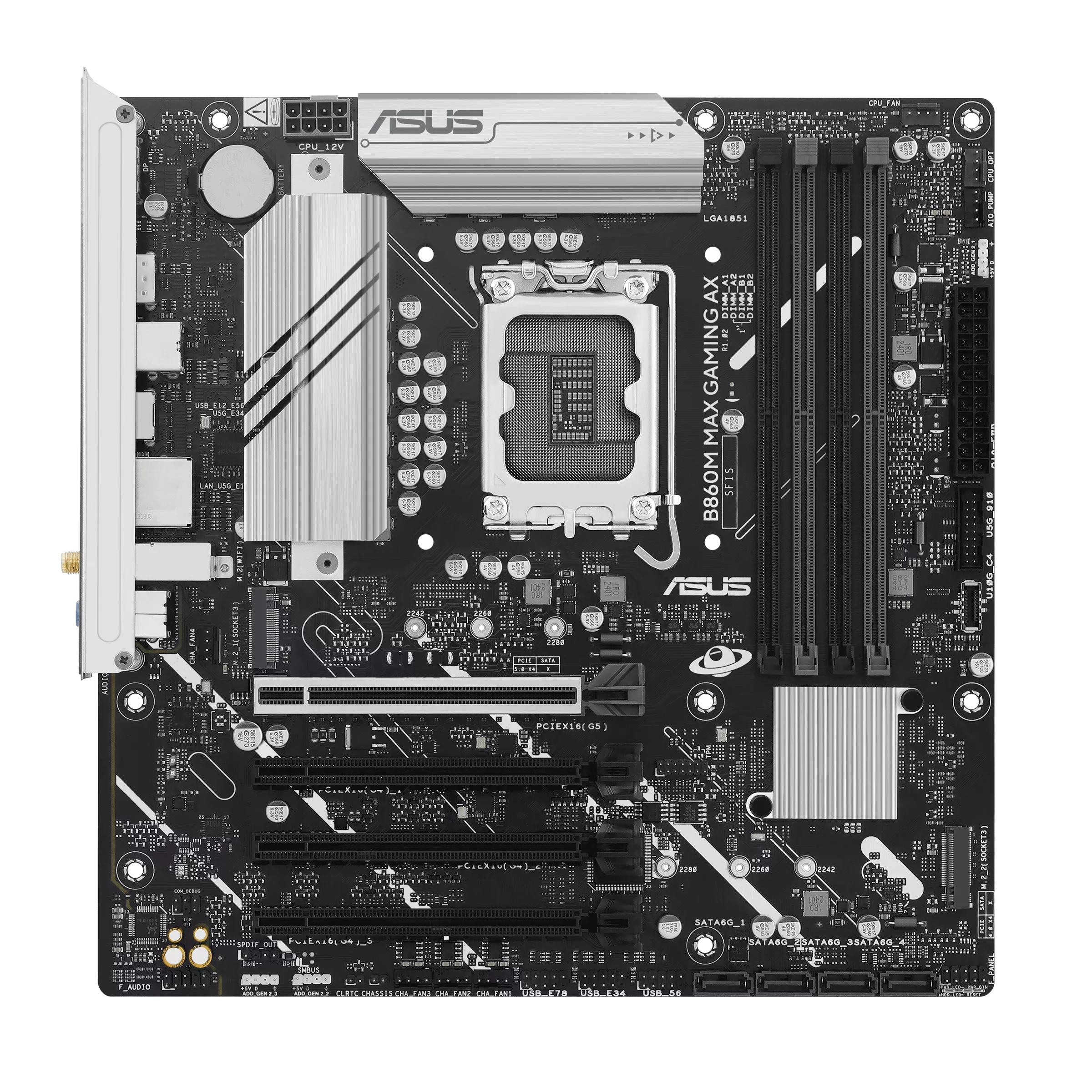 Placa Base Asus B860M MAX Gaming AX