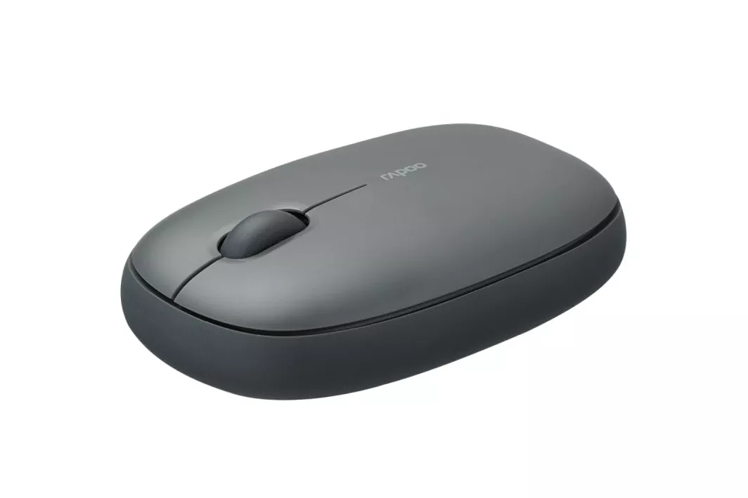 Ratón Rapoo inalámbrico 1300 DPI RF+Bluetooth clic silencioso ambidiestro