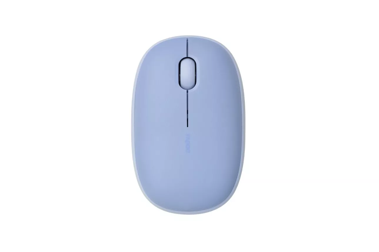 Ratón Rapoo inalámbrico 1300 DPI Silent Ambidextro Bluetooth RF Lila