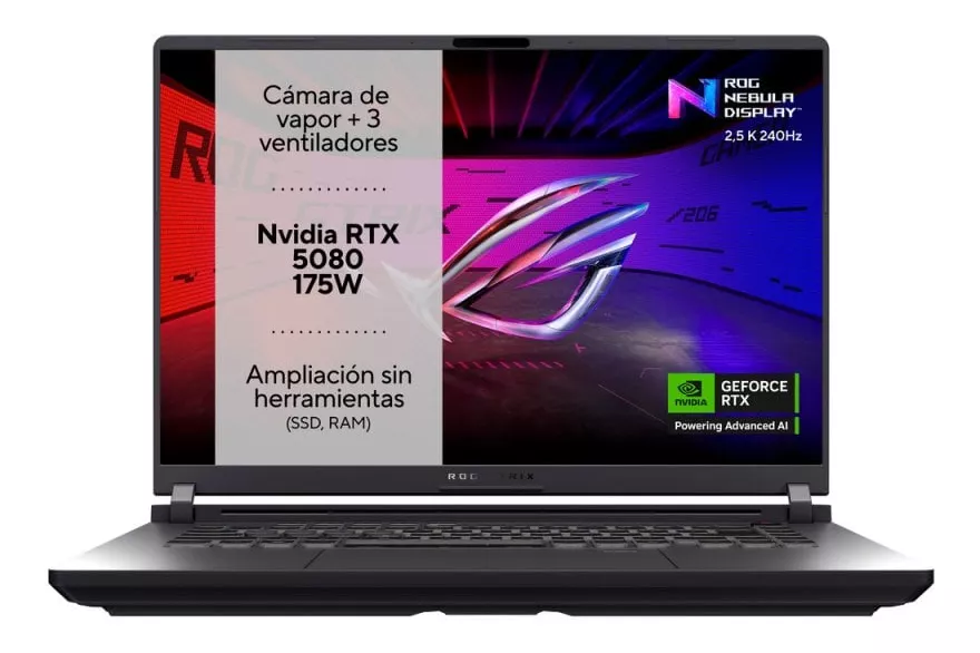 ASUS ROG Strix G16 G615LW-S5003 Intel Core Ultra 9 275HX/32GB/1TB SSD/RTX 5080/16