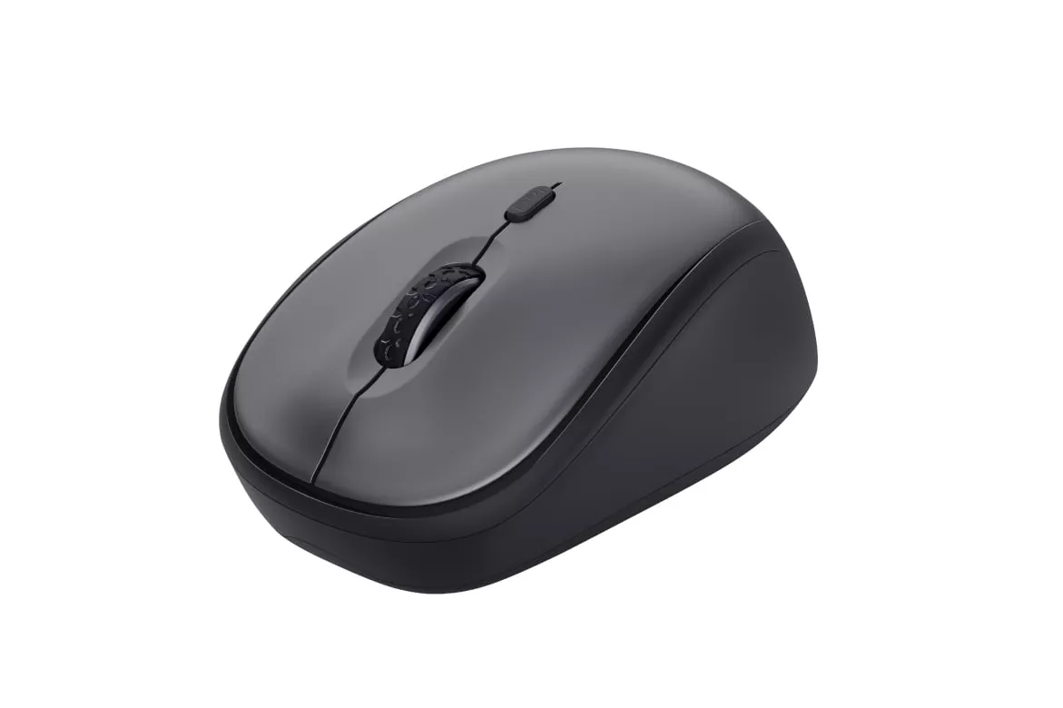 Ratón Trust inalámbrico 1600 DPI compacto silencioso reciclado Clevergreen