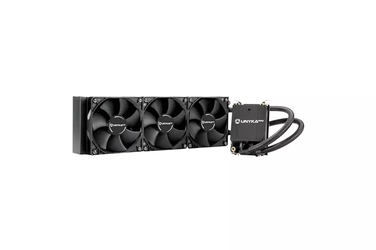 Refrigeración Líquida UNYKAch AquaSphere Pro 360 360mm 3 Ventiladores PWM Caudal Alto Intel Xeon