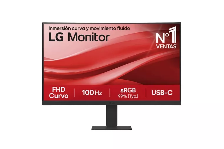 LG - Monitor PC curvo 60cm (24