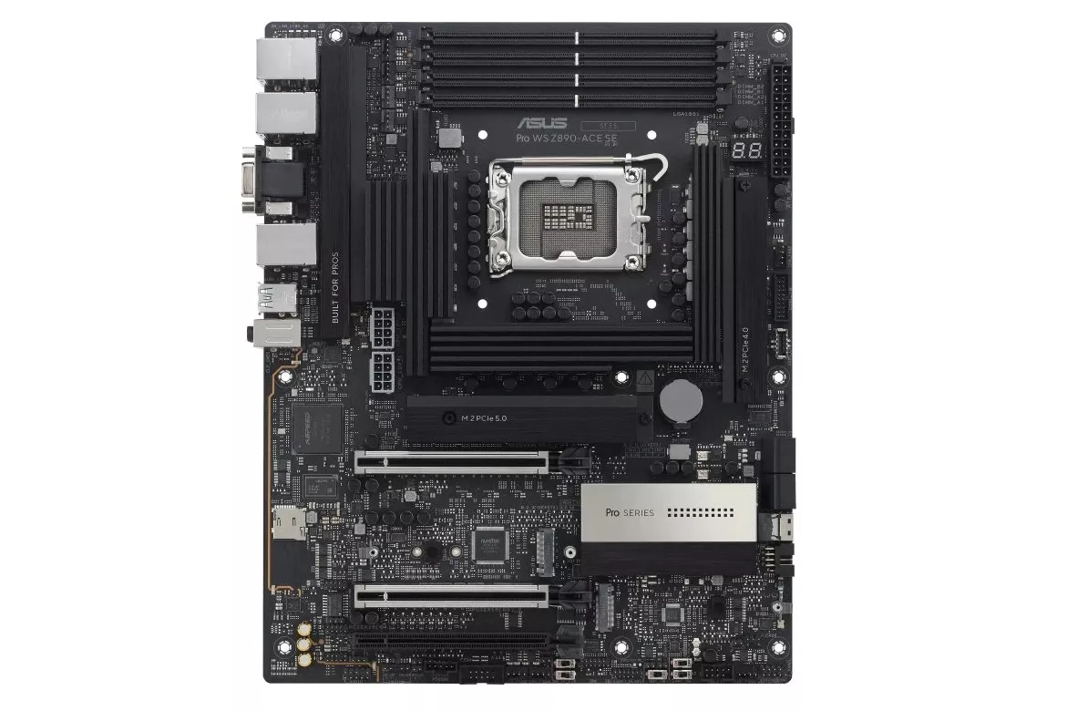 Placa Base ASUS Z890 LGA1851 ATX PRO WS Z890-ACE SE DDR5 Thunderbolt 4 4xM.2
