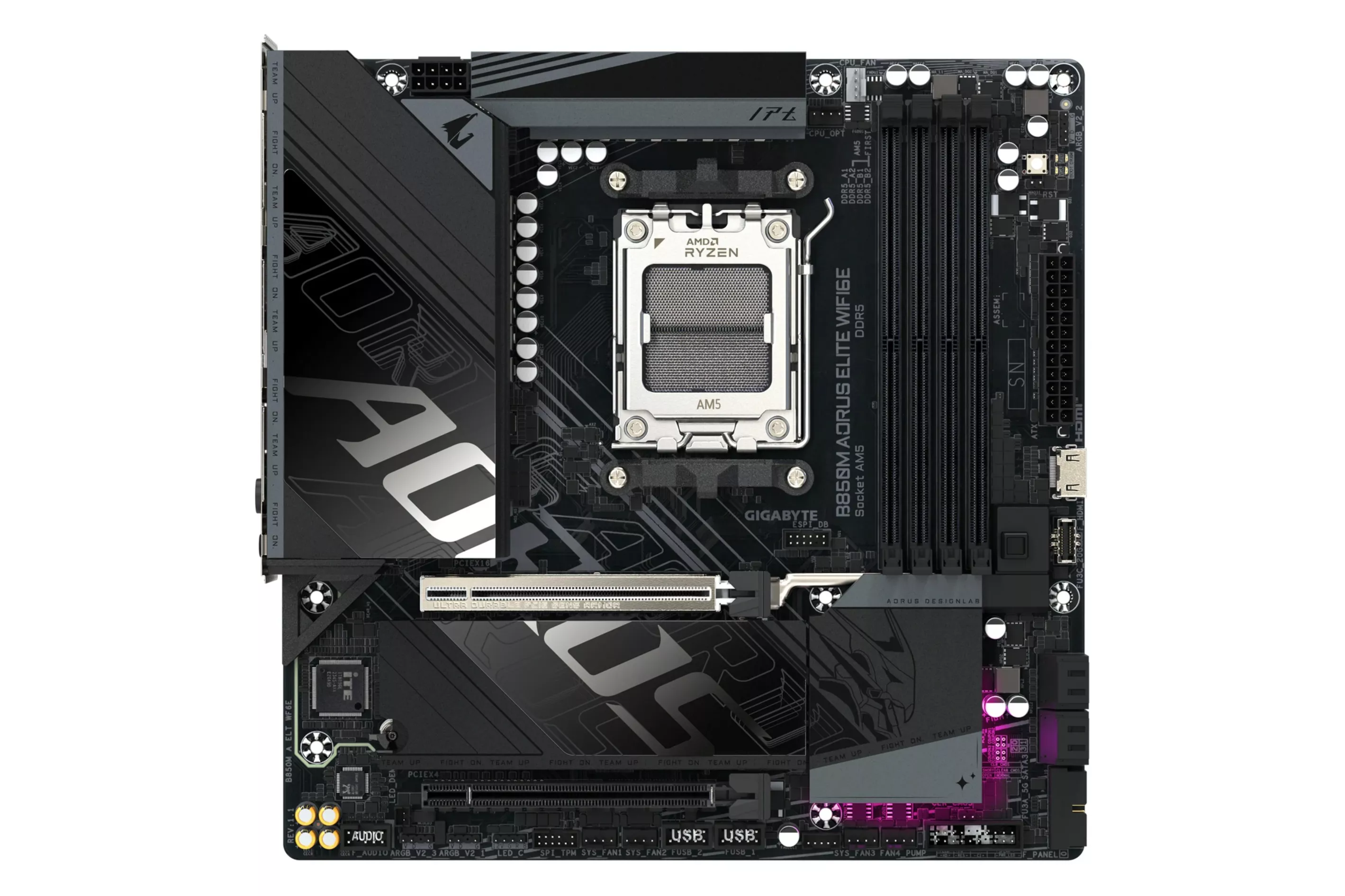 B850M A ELT WF6E, Placa base