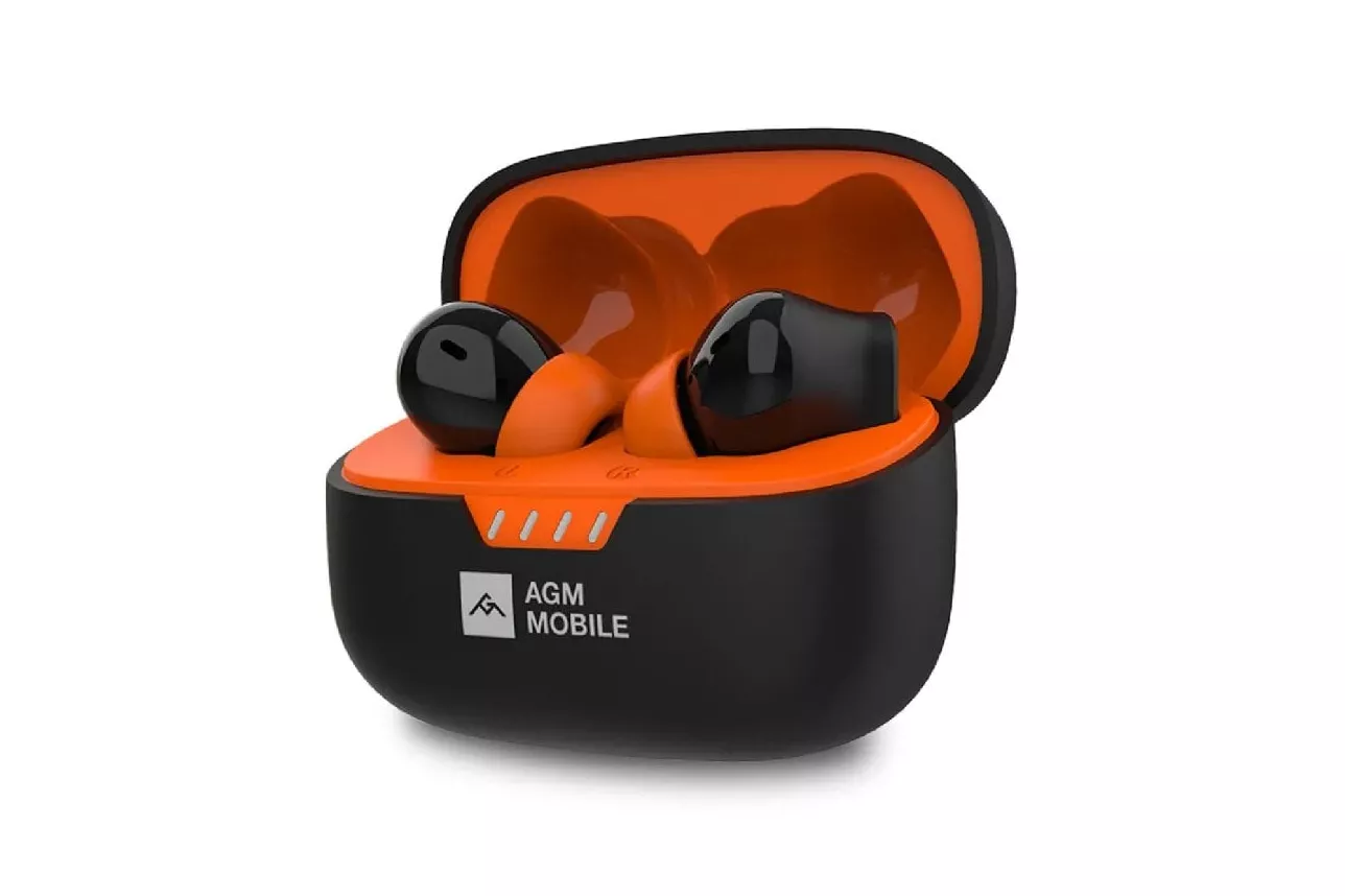 Auriculares AGM inalámbricos Bluetooth con Cancelación de Ruido y Control Táctil