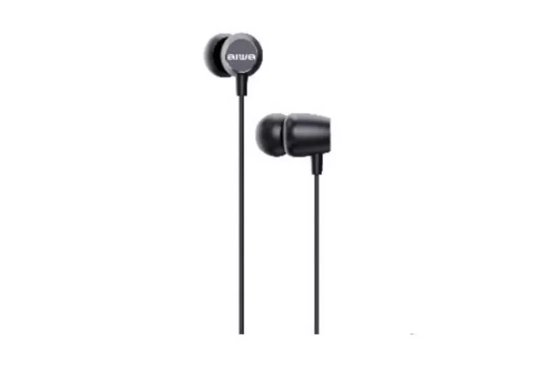 Auriculares AIWA con cable jack 3.5 sonido Hi-Fi ergonómicos y accesorios de silicona