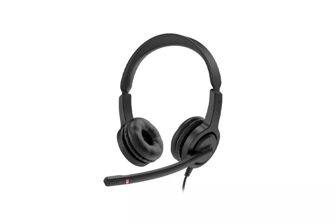 Auriculares Axtel con cable USB-A y Jack 3.5, Micrófono y Cancelación de Ruido