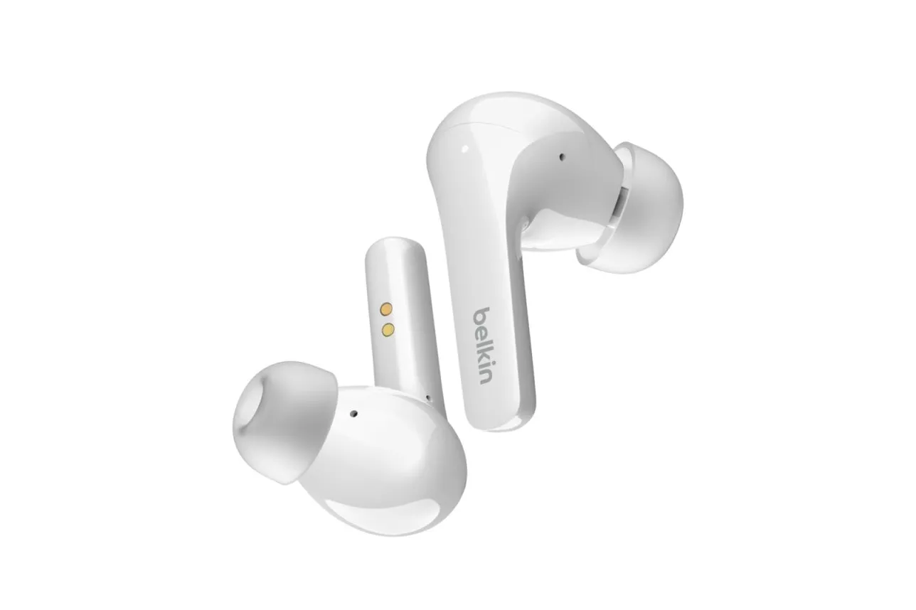 Auriculares Belkin inalámbricos Bluetooth 5.2 con cancelación de ruido y micrófono integrado