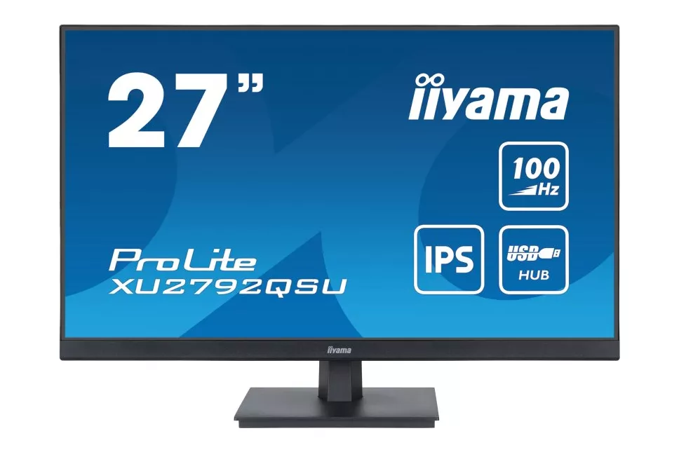 Monitor iiyama 27″ 2560x1440 100Hz IPS FreeSync Altavoces USB VESA