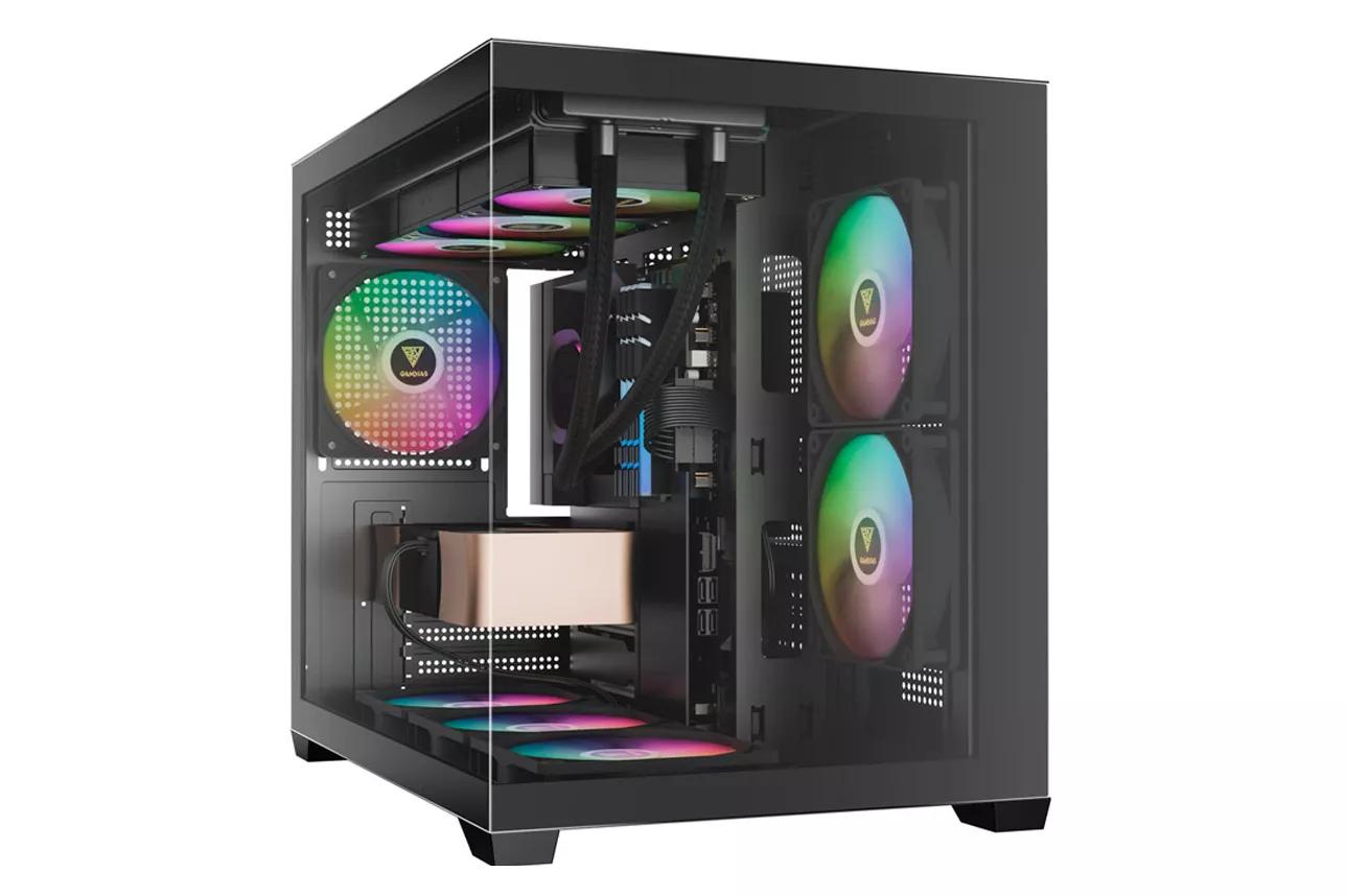 Caja/Torre Gamdias Aura GC10M V2 ARGB Negro