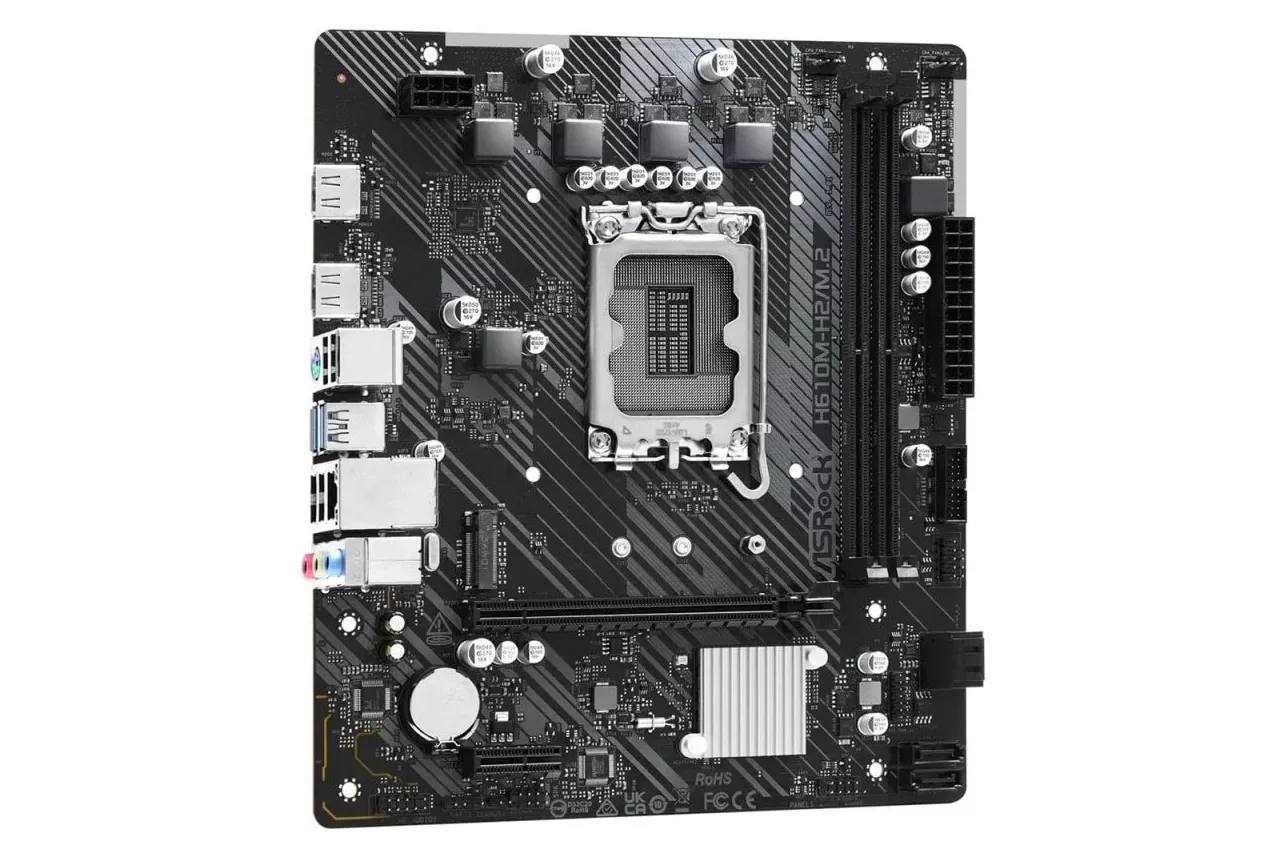 Placa Base Gigabyte H810 Intel H810 LGA 1851 Micro-ATX H810M H DDR5 M.2 RAID USB 3.2