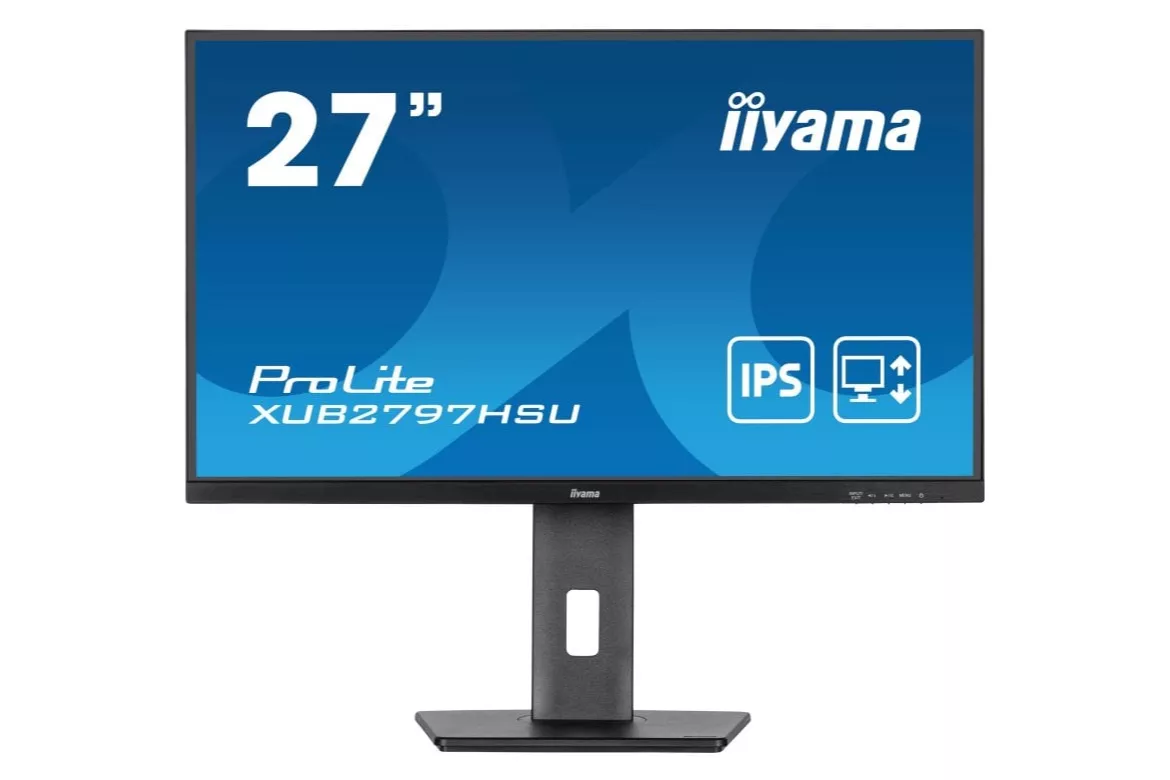 Monitor iiyama 27″ 1080p 100Hz IPS Altavoces Hub USB HDMI DisplayPort Ergonómico