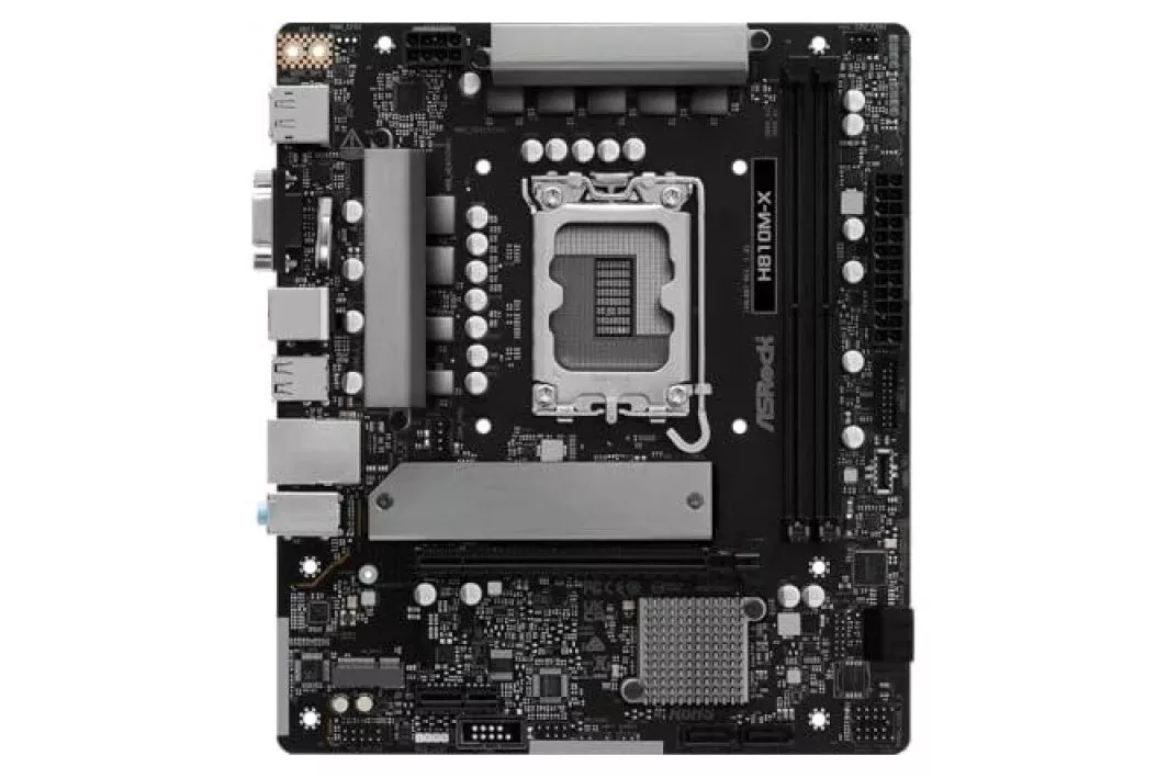 Placa Base ASRock H810M-X Intel H810 LGA 1851 Micro ATX