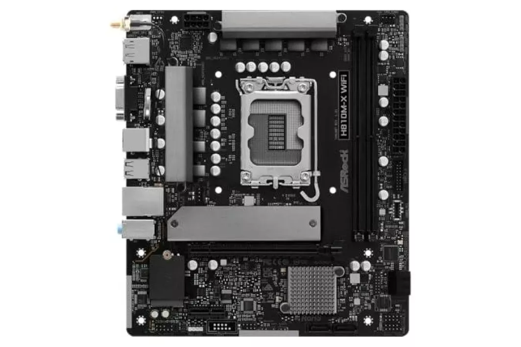 Placa Base ASRock H810M-X WiFi Intel H810 LGA 1851 Micro ATX WiFi Integrado
