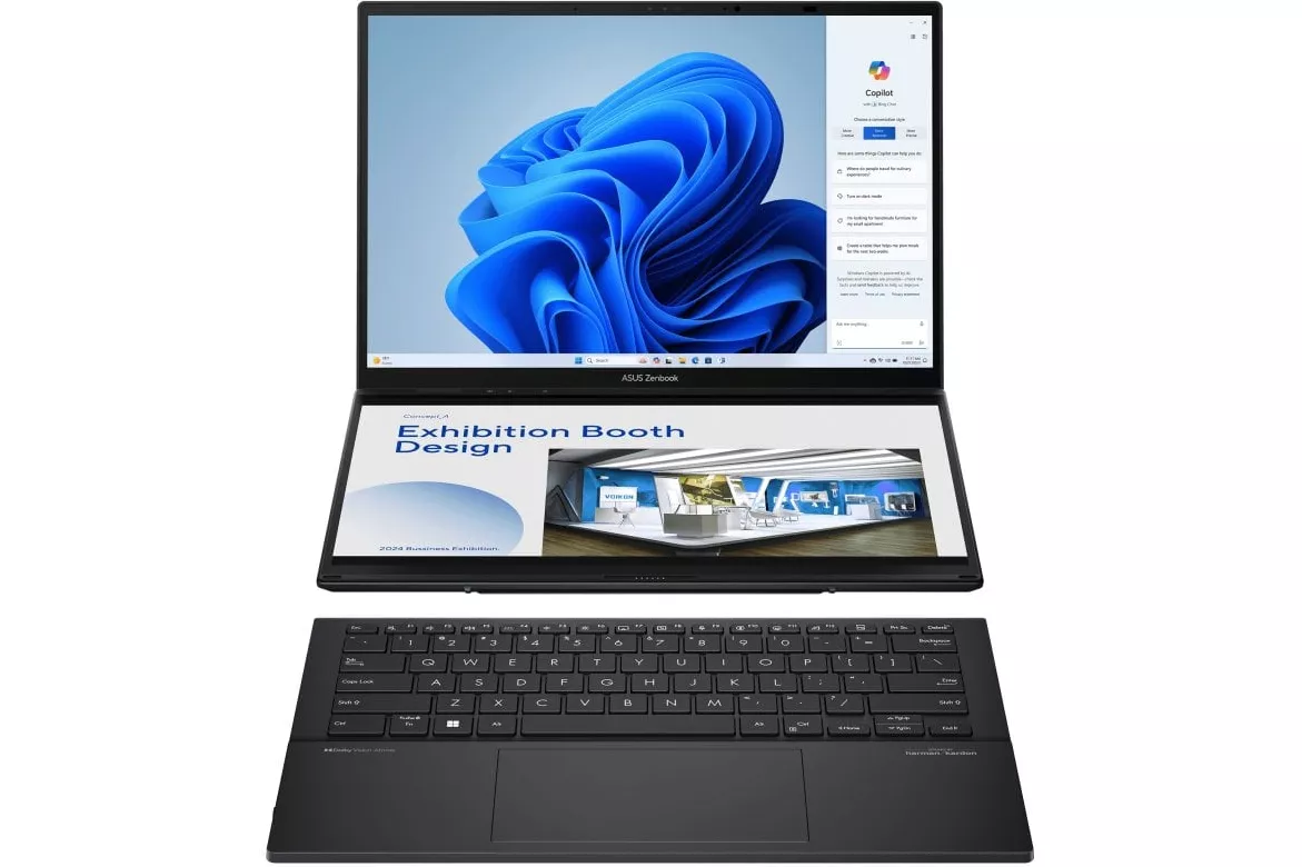 ASUS Zenbook DUO UX8406MA-PZ255W Intel Evo Edition - Intel Core Ultra 9 185H/32GB/1TB SSD/14