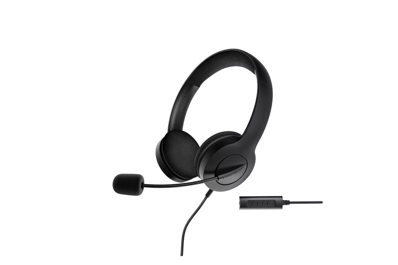 Auriculares Energy Sistem con cable mini jack y USB, micrófono retráctil y memory foam