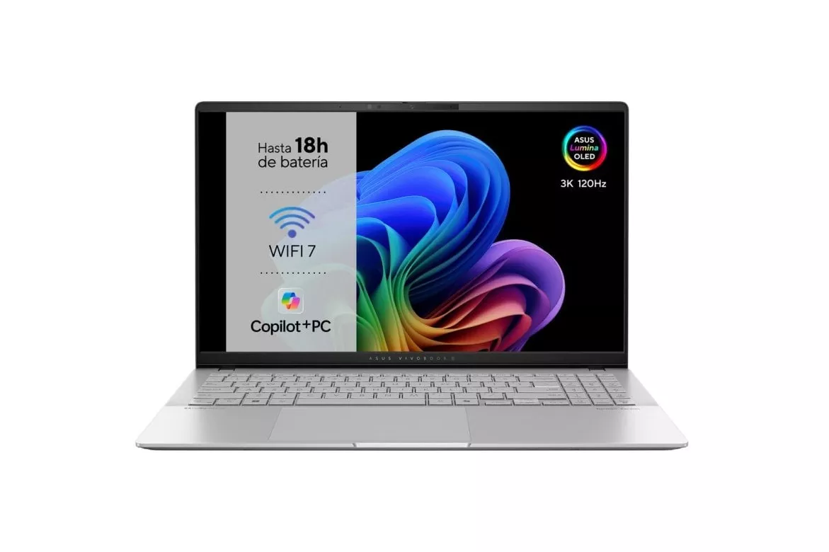 ASUS Vivobook S 15 OLED S5507QA-MA124W Qualcomm Snapdragon X1-P42-100/16GB/512GB SSD/15.6