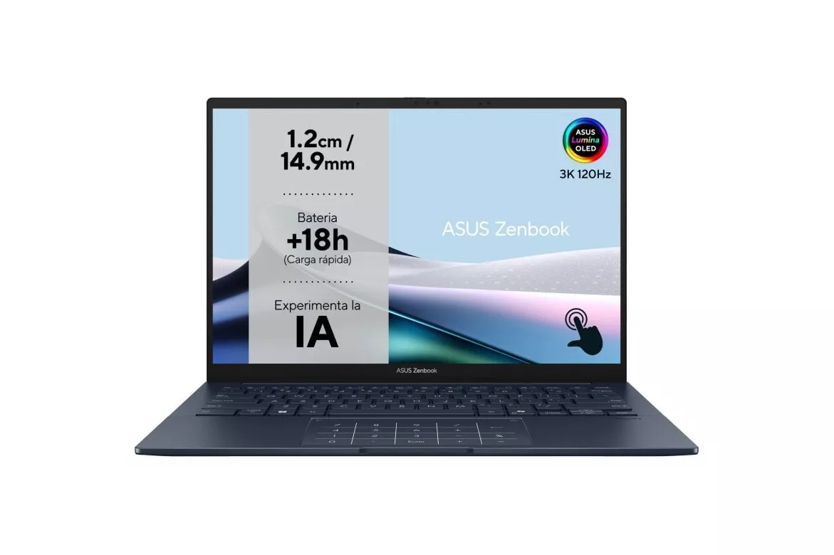 ASUS Zenbook 14 OLED UX3405CA-PZ284W Intel Core Ultra 7 255H/16GB/1TB SSD/14