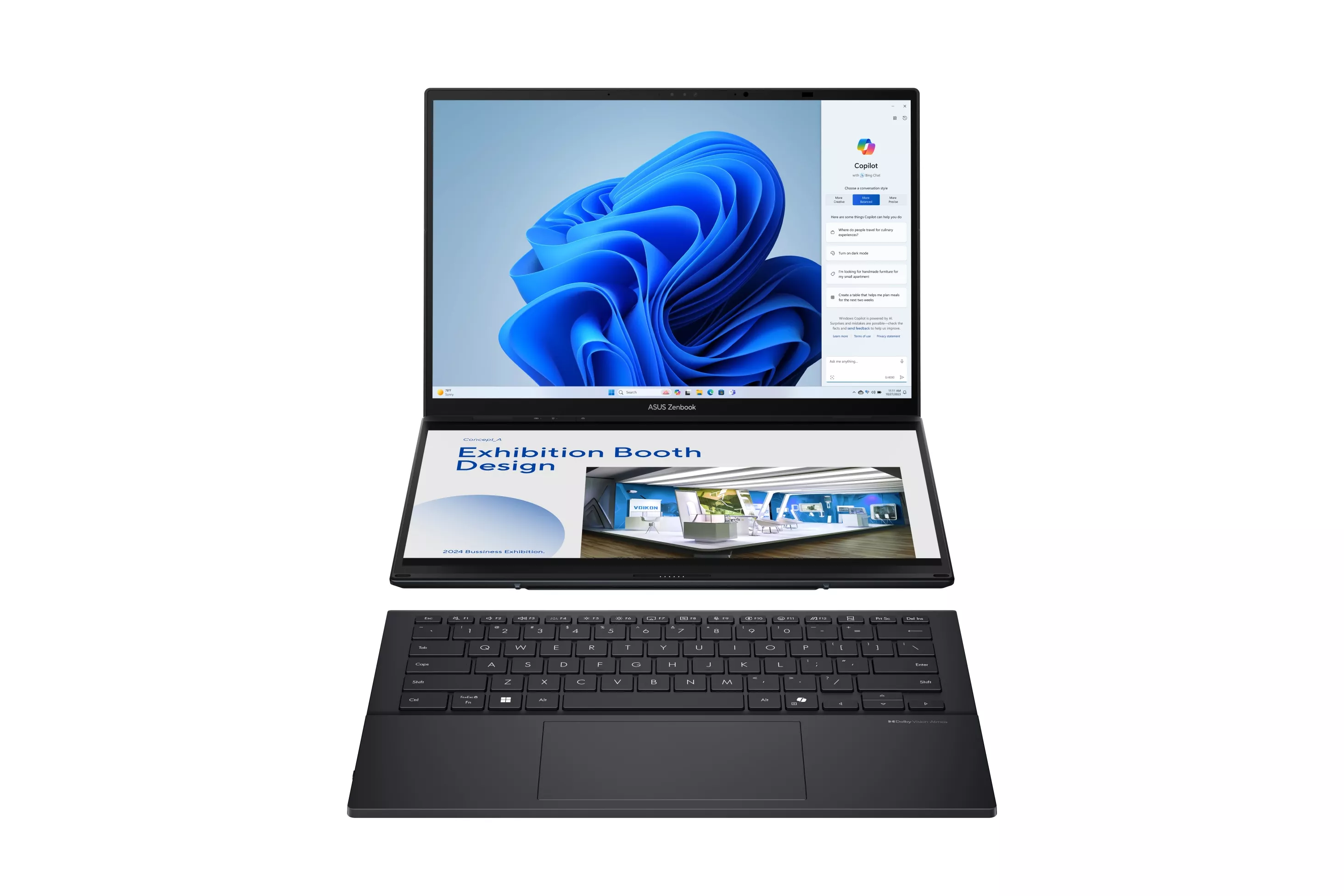 ASUS Zenbook Duo UX8406CA-PZ009W Intel Core Ultra 9 285H/32GB/2TB SSD/14