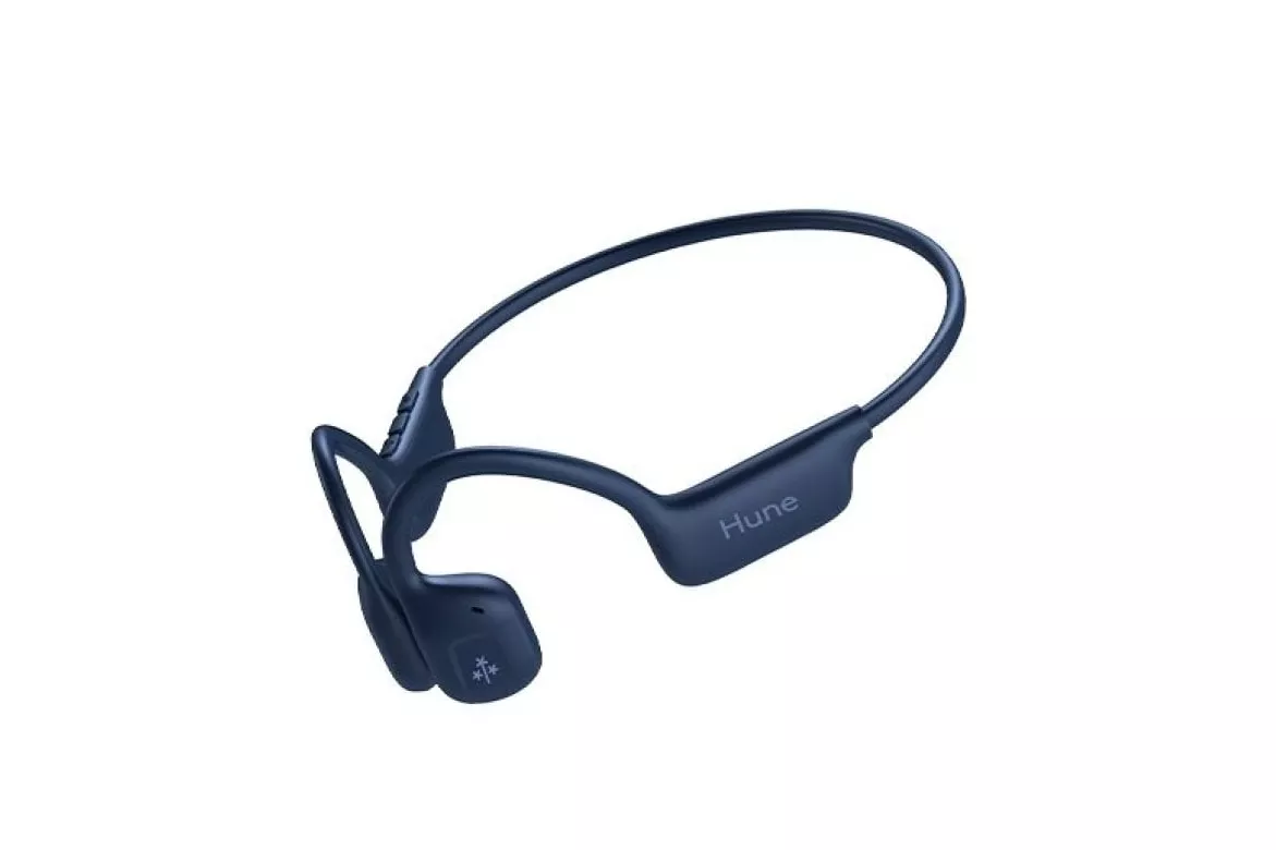 Auriculares Hune inalámbricos Bluetooth 5.3 con conducción aérea deportivos y funda