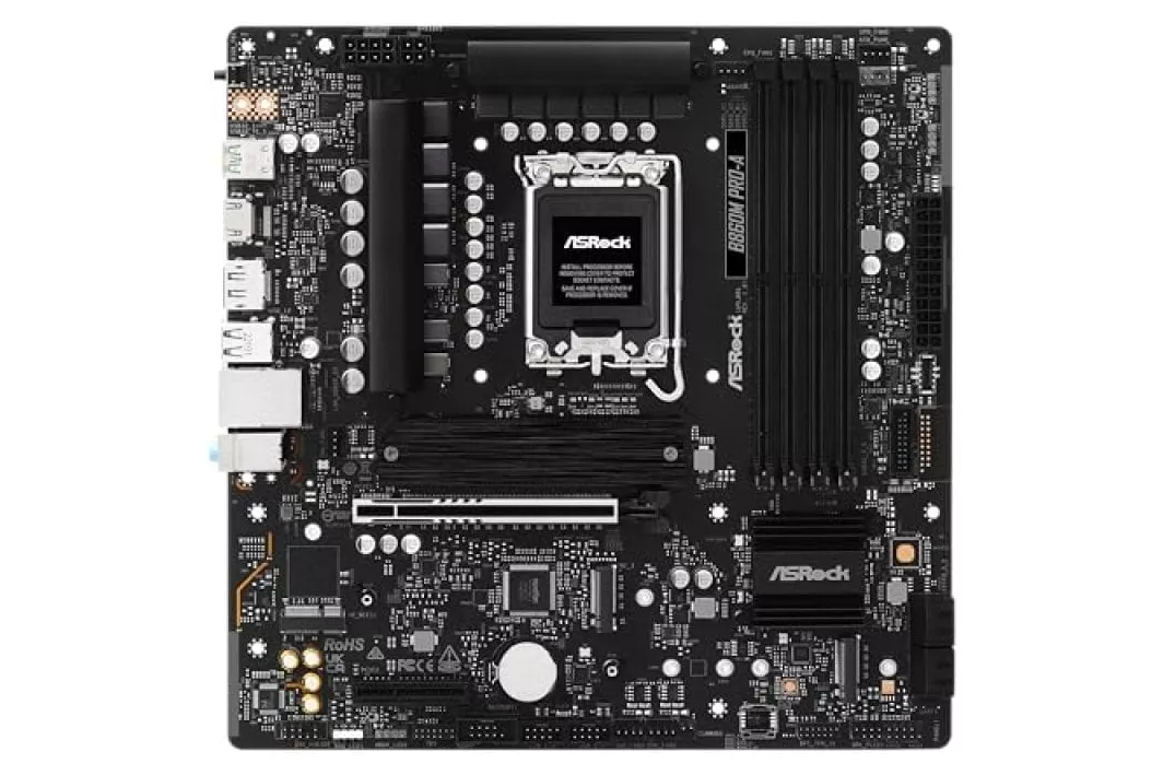 Placa Base Asrock B860 Intel LGA 1851 Micro ATX B860M Pro-A DDR4 PCIe 3.0 M.2