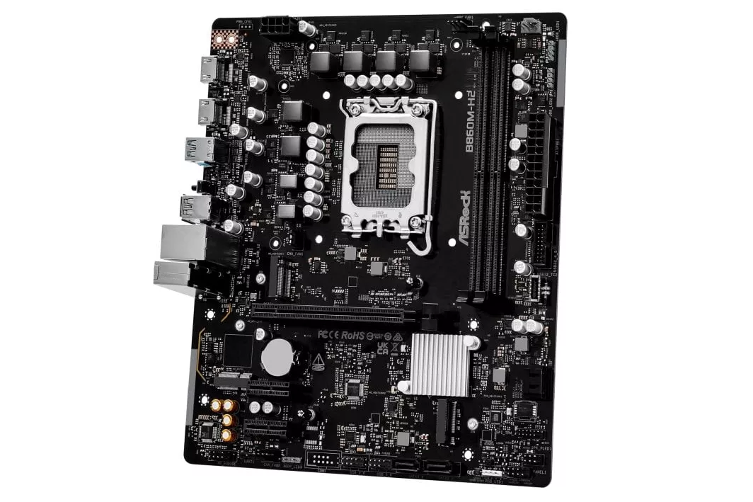 Placa Base ASRock B860 Micro ATX LGA 1851 B860M-H2 DDR4 USB 3.0 VRM Optimizado