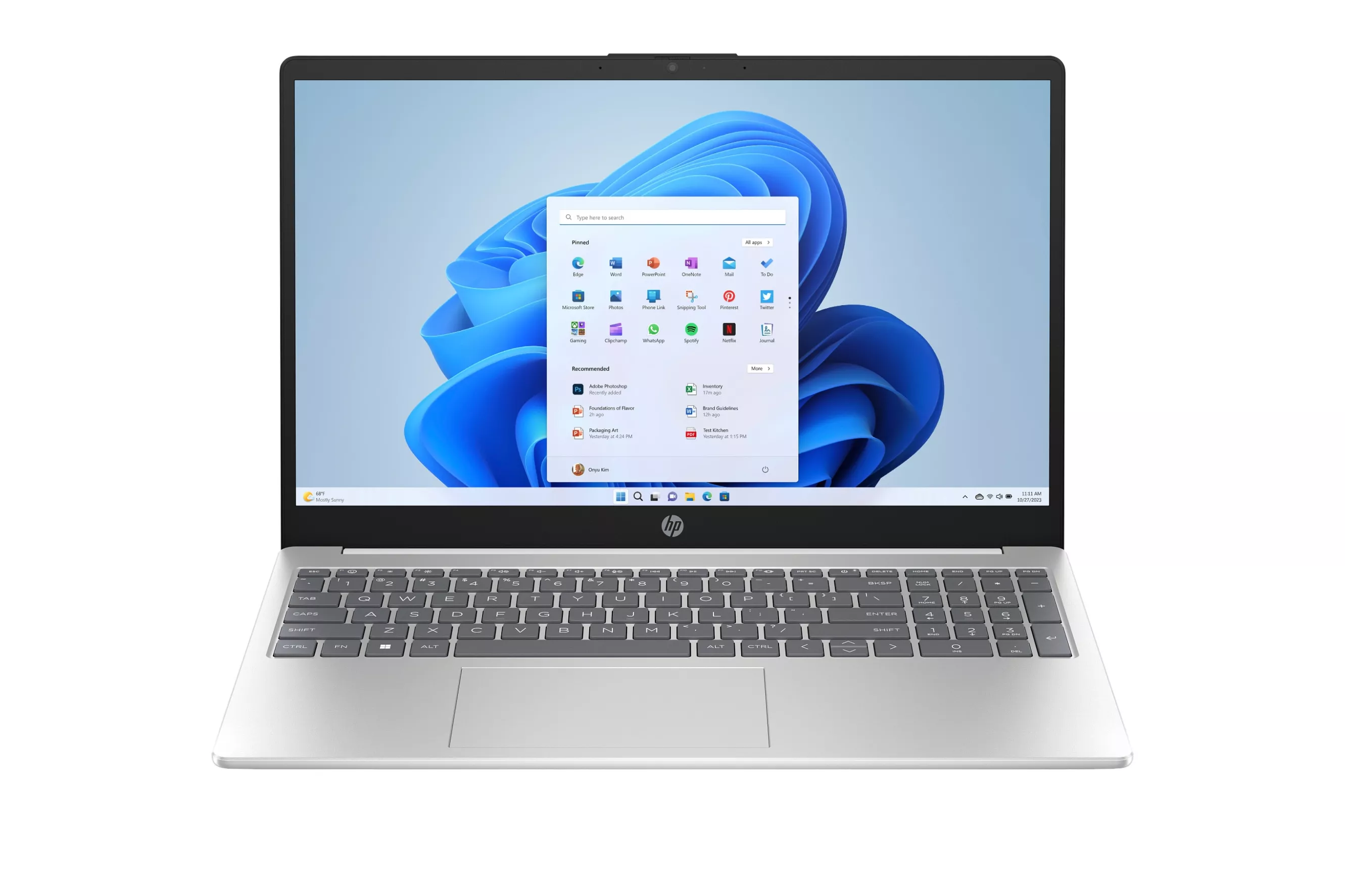 HP 15-fd0036ns Intel Core i3-N305/8GB/256GB SSD/15.6