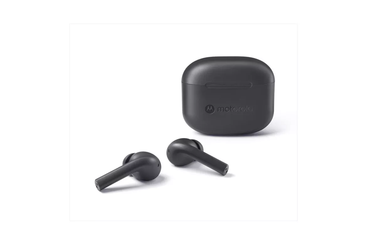 Auriculares Motorola inalámbricos bluetooth TWS con micrófono y resistencia IPX4