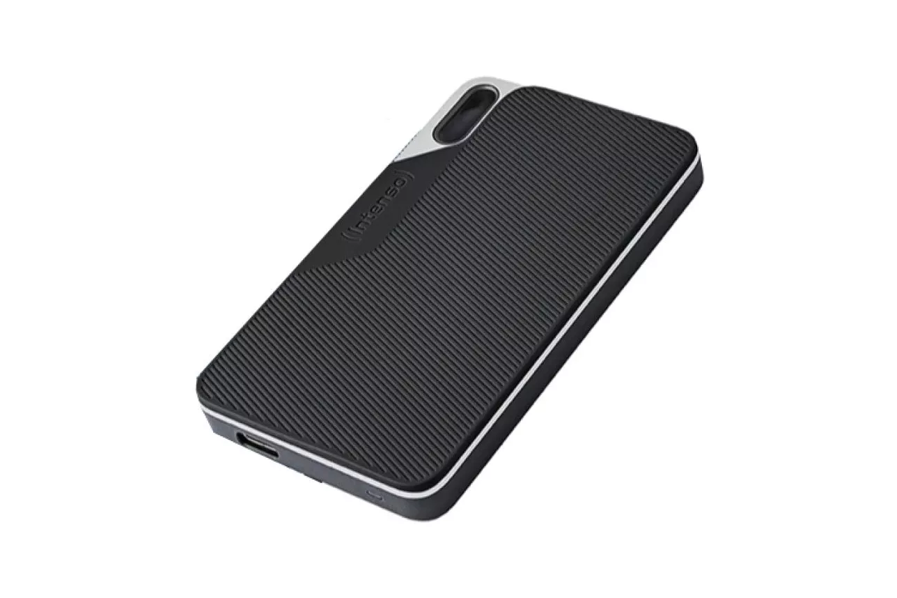 Disco Duro Intenso TX100 500GB SSD USB 3.2 Gen1 0.5Gbit/s Pantalla Incorporada Negro